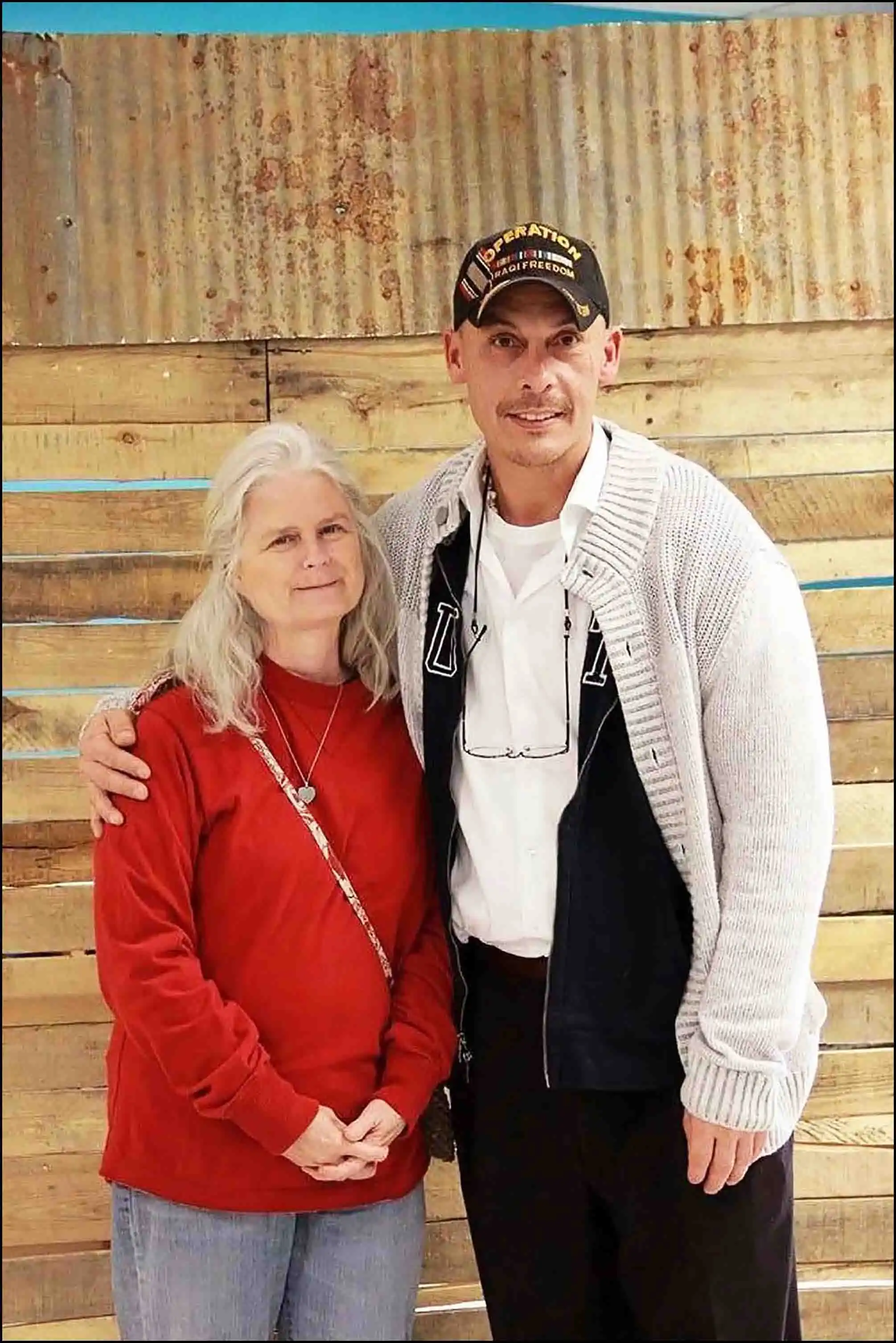 Pictures with the author David Haave after book design presentation for kids; kids taught how to make their own book page -- David Haave